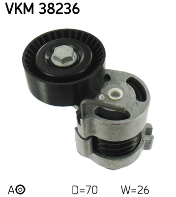 Galet-tendeur de courroie d'accessoires SKF VKM 38236